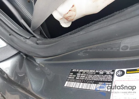 2020 Mercedes-Benz Slc 300 from USA, damaged, VIN W1KPK3JAXLF172092